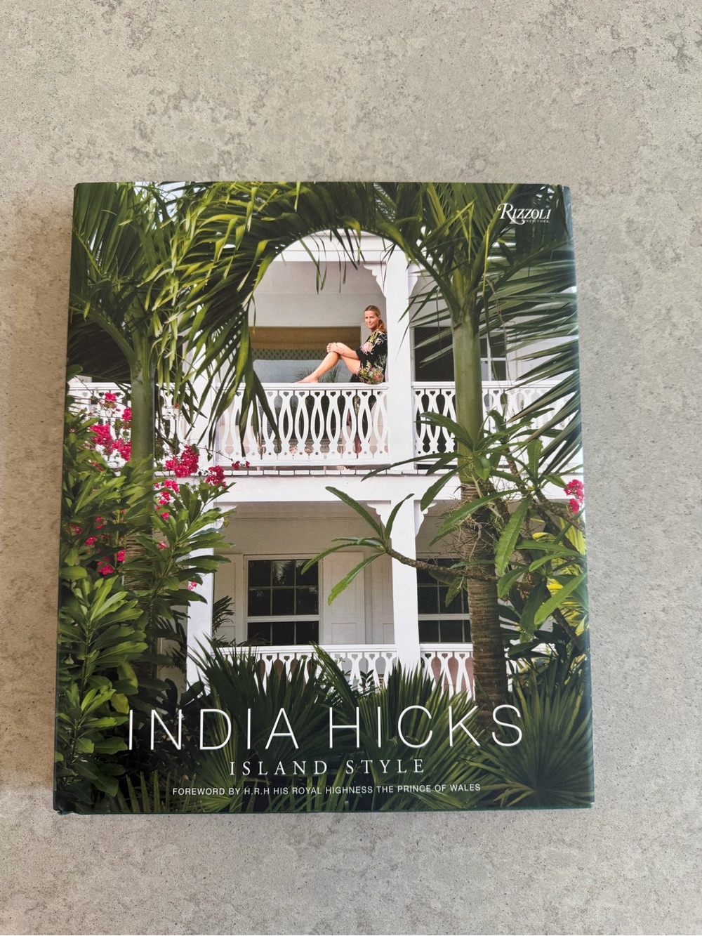 India Hicks Coffee Table Book - Green & White Tropical Cover